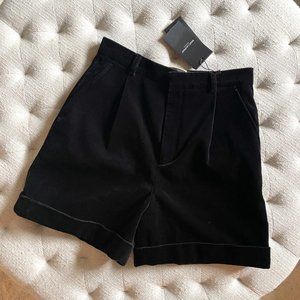 Saint Laurent Velvet Shorts